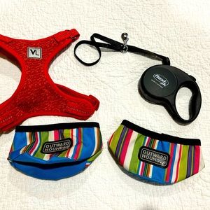 🌟BOGO🌟 Buy 1, Get 1 1/2 off!!  Travel Bowls, Harness, Retractable Leash